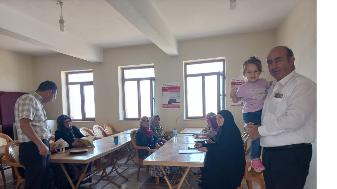 Köy Yaşam Merkezinde Kur'an ı Kerim Kursu açıldı